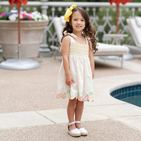 Margot Girl Dress - Fruit