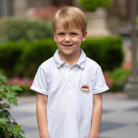 William Boy Polo Set - Green Gingham