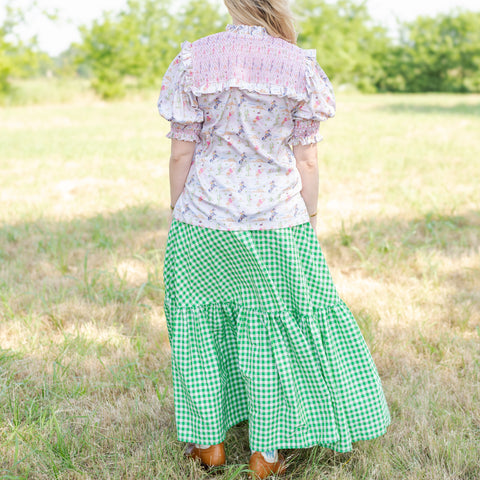 Women’s Lizzie Shirt - Pink Rodeo