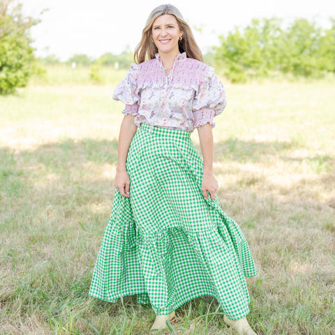 Women’s Lizzie Shirt - Pink Rodeo