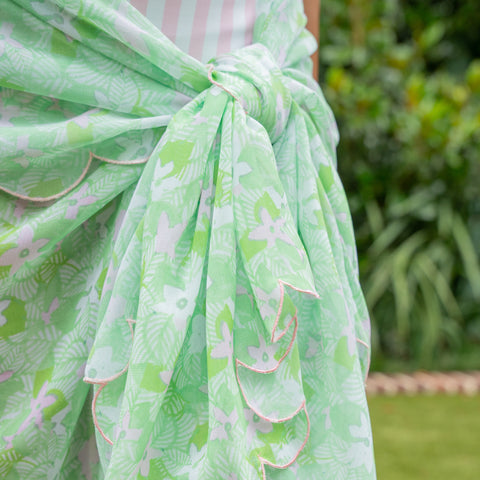 Women's Pareo - Flowers