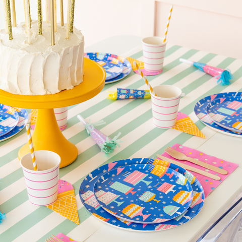 It's A Birthday Cake Print Small Plates