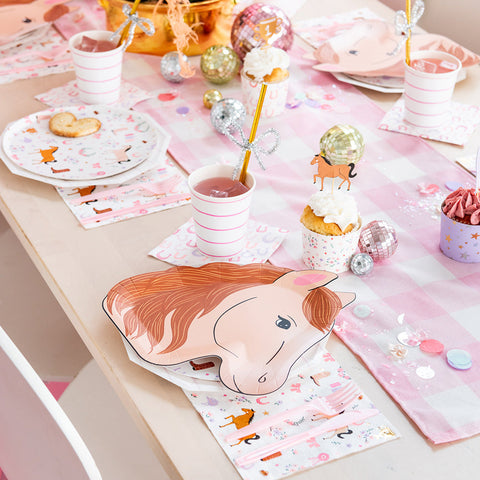 Pony Tales "Pony" Dinner Plates
