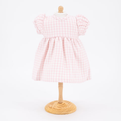 Laurel Doll Dress - Pink Gingham