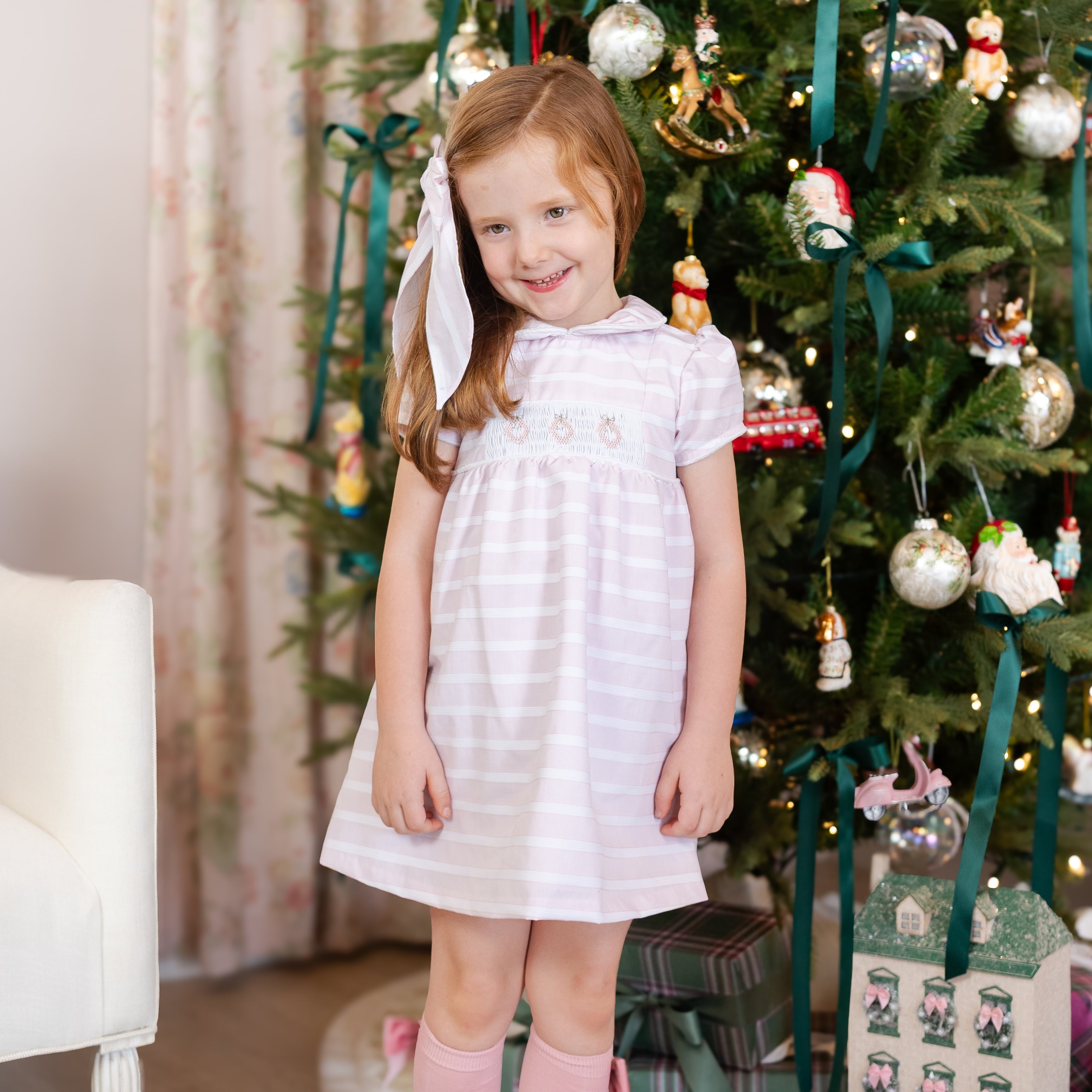 dondolo christmas dress Noel Girl Dress 4T