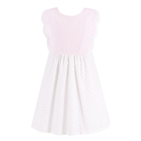 Pipa Girl Dress - White