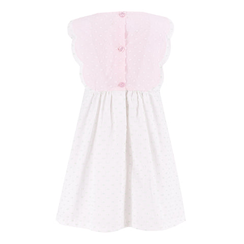 Pipa Girl Dress - White