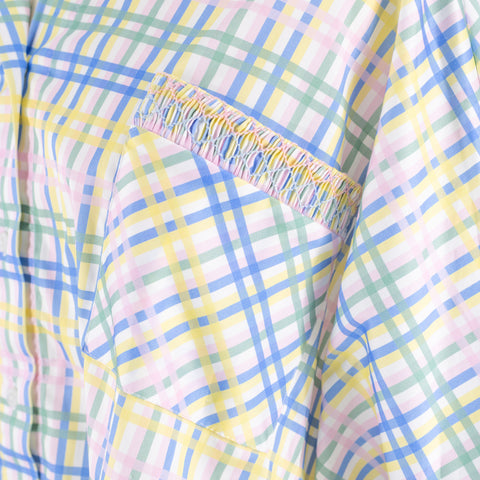 Amber Women’s Shirt - Pastel Plaid