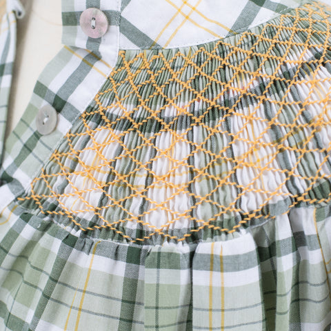 Women’s Shirt Green Gingham