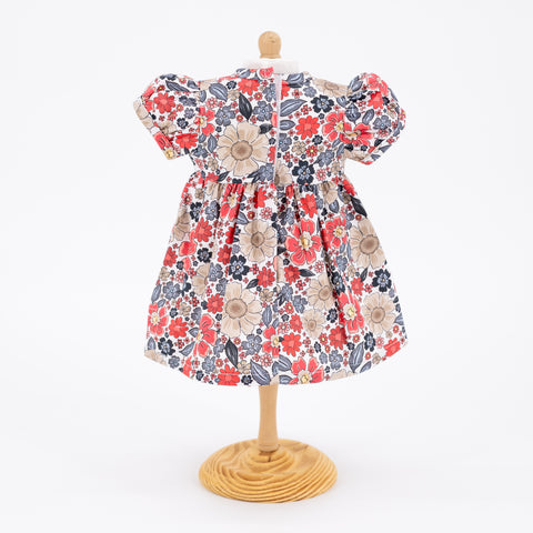 Fall Floral Doll Dress