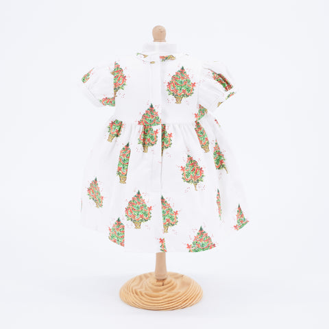 Christmas Tree Doll Dress