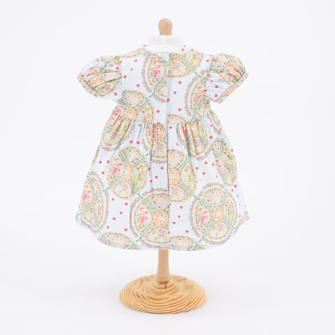 Blue Nativity Doll Dress