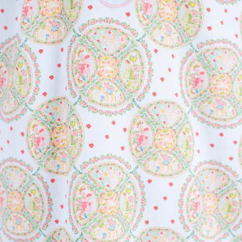 Faith Girl Dress - Blue Nativity