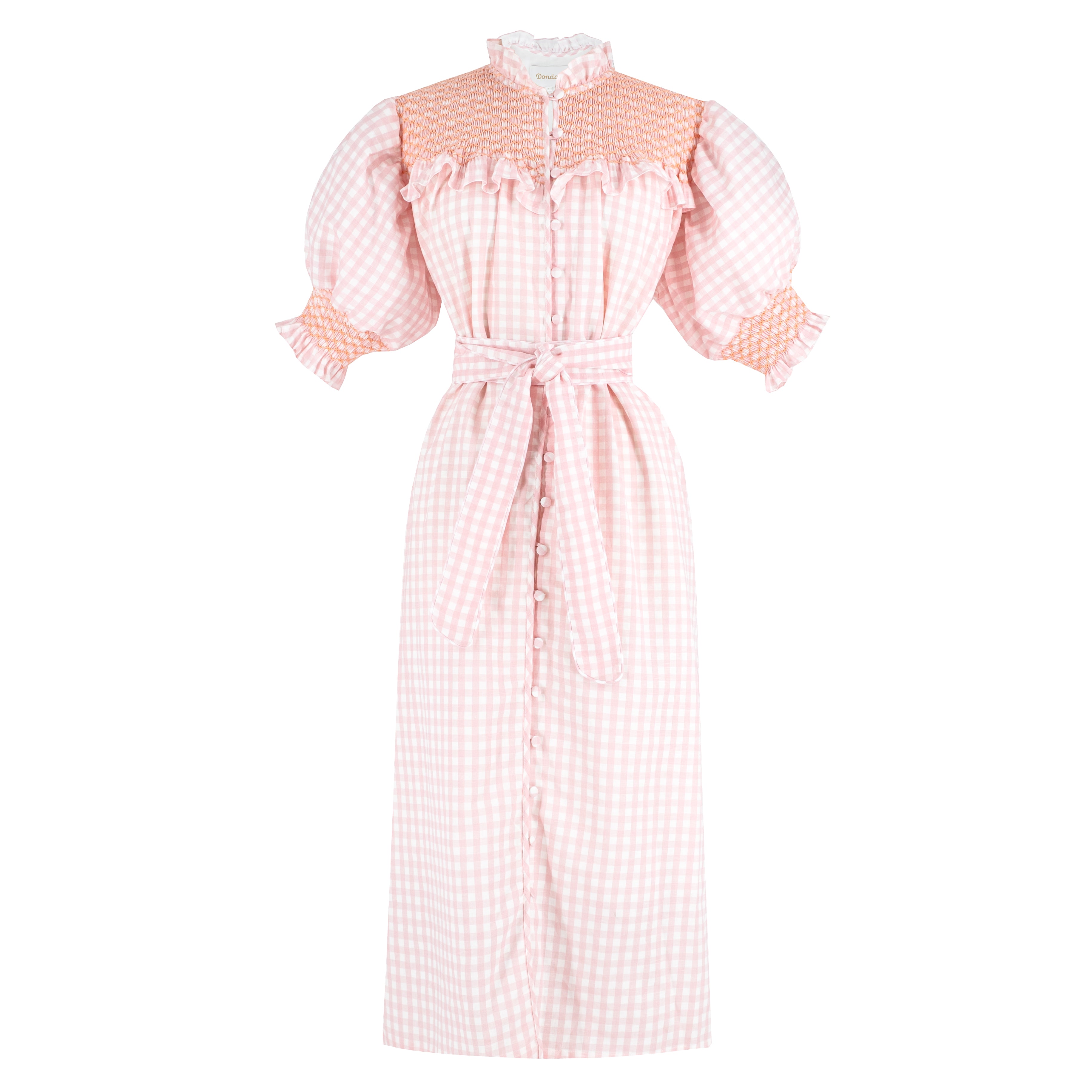 open lace back dress SLEEPER ATLANTA OFF-THE-SHOULDER SHIRRED GINGHAM LINEN MIDI DRESS –  Uberchique