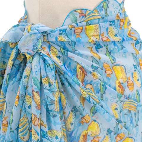 Women's Pareo - Fish