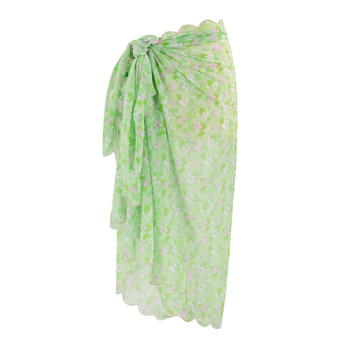 Women's Pareo - Flowers
