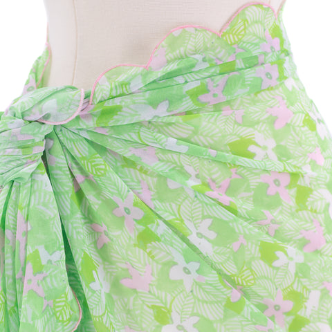 Women's Pareo - Flowers