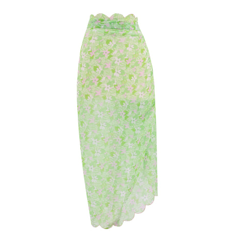 Women's Pareo - Flowers