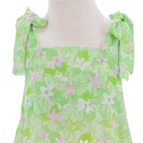 Girl Swim Coverup - Flowers
