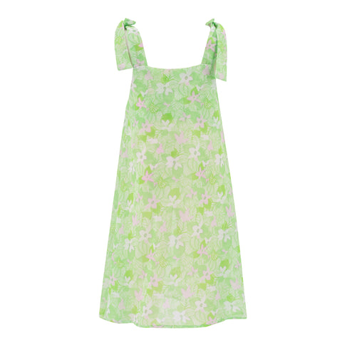 Girl Swim Coverup - Flowers