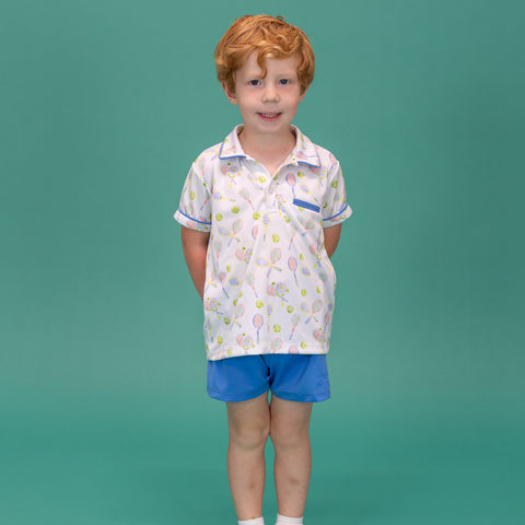Roger Boy Shorts - Blue