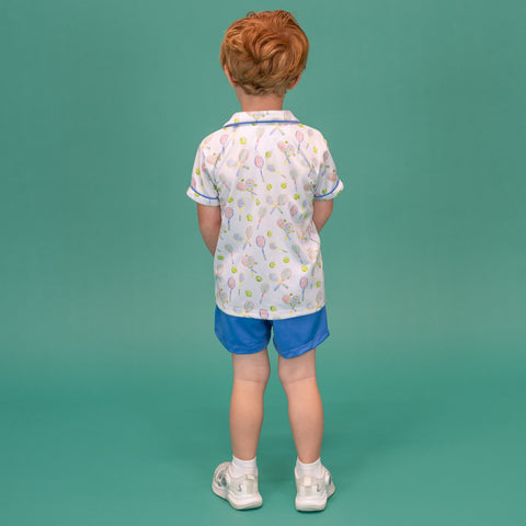 Roger Boy Shorts - Blue