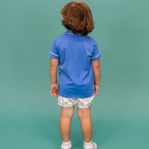 Roger Boy Shorts - Racket Print