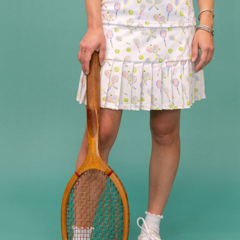 Serena Women’s Skort - Racket Print