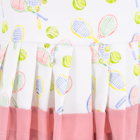 Serena Girl Skort - Racket Print