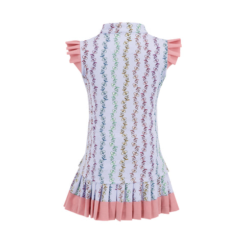 Serena Girl Top - Bloom Print
