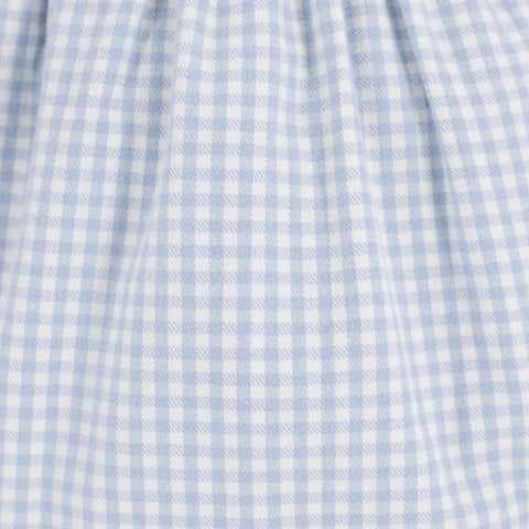 Lucas Boy Bubble - Blue Gingham