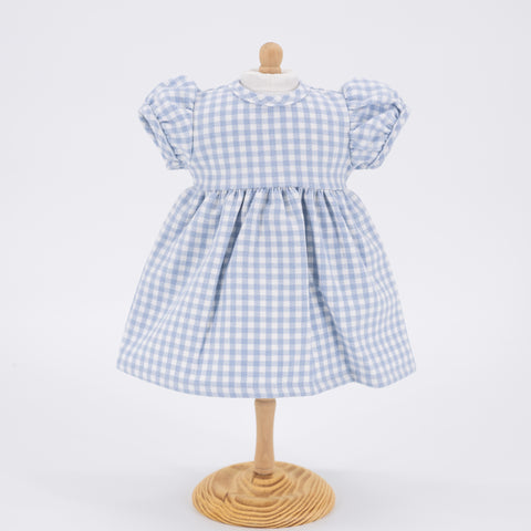 Laurel Doll Dress - Blue Gingham