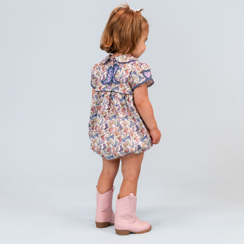 Sarita Girl Bubble - Boots Print