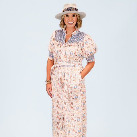 Women's Gen Dress - Western Print