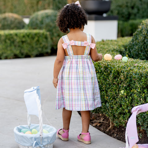 Esme Girl Dress - Pastel Gingham