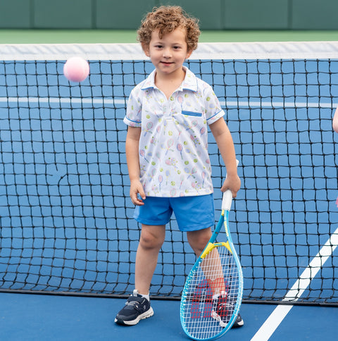 Roger Boy Shorts - Blue