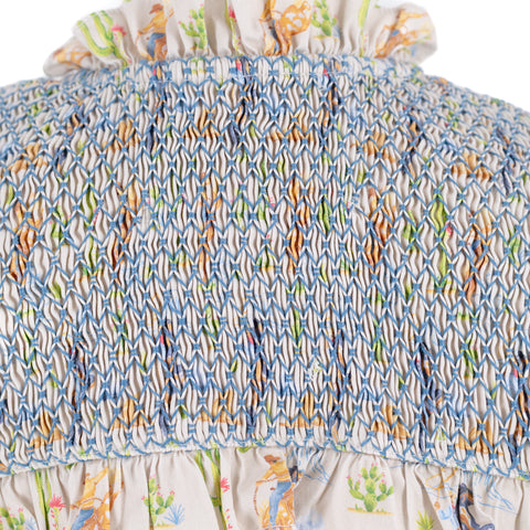 Women’s Lizzie Shirt - Blue Rodeo