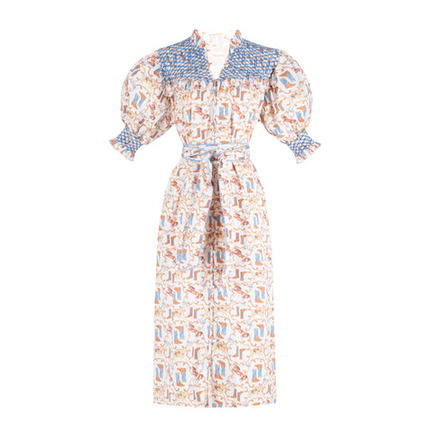 Women's Gen Dress - Western Print