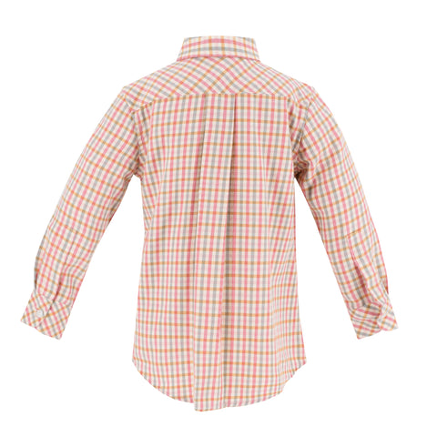 Walker Boy Button Down - Mum Gingham