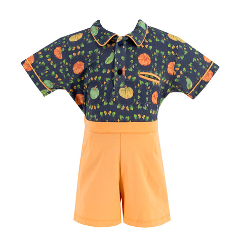 William Boy Polo Set - Botanical Pumpkin