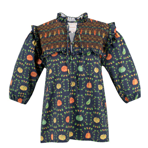 Women’s Lizzie Shirt - Botanical Pumpkin