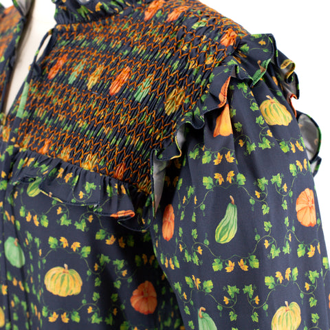 Women’s Lizzie Shirt - Botanical Pumpkin