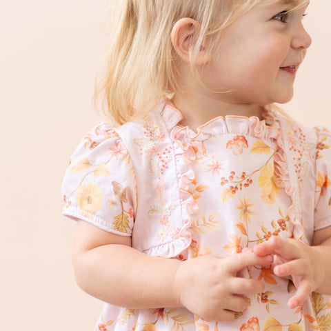 Fall Leaves Girl Set