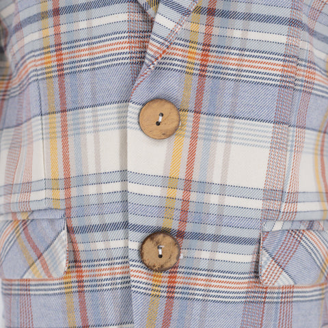 Hayden Boy Blazer - Fall Plaid
