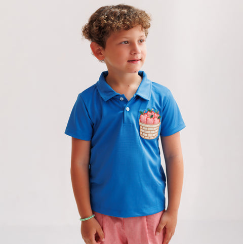 William Boy Set- Apple Gingham