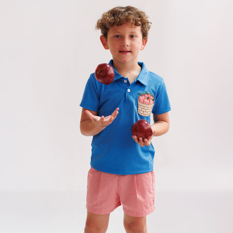William Boy Set- Apple Gingham
