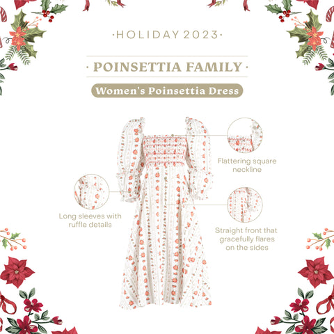 Women's Poinsettia Dress