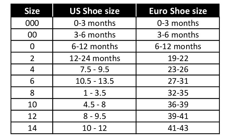Size chart for Condor® Flat Cotton Knee Sock - Light Blue