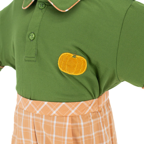 William Boy Polo Set - Orange Check