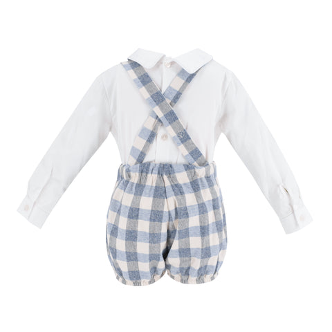 Bayden Boy Bubble Overall Set